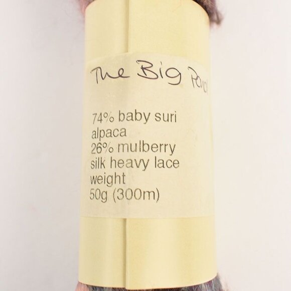 Fruitful Fusion Alpaca Silk Heavy Lace Weight Yarn 50g 300m The Big Pond - Picture 3 of 3